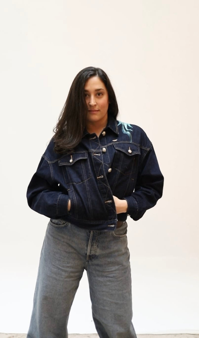 Chaqueta FÉNIX ÍNDIGO denim