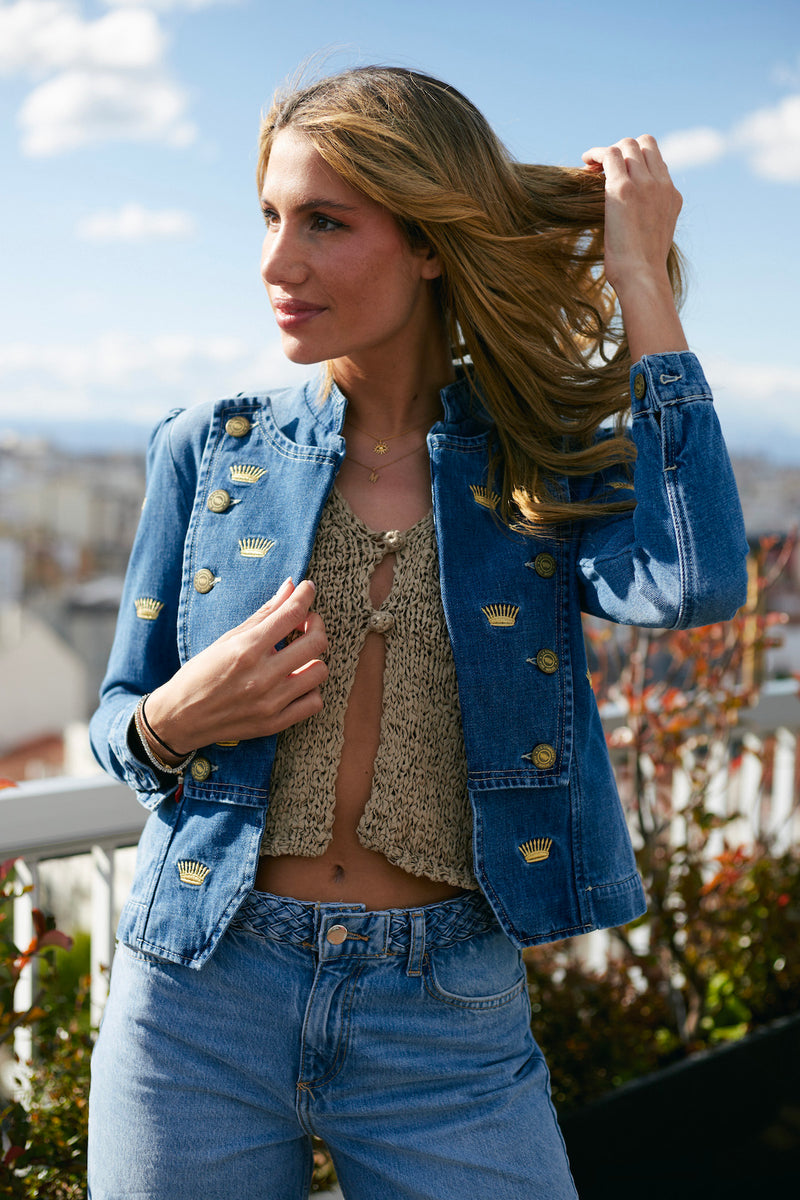 Chaqueta RIOORO denim