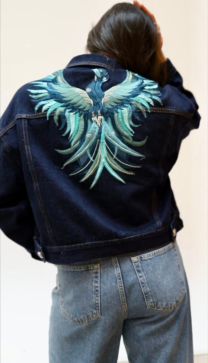 Chaqueta FÉNIX ÍNDIGO denim