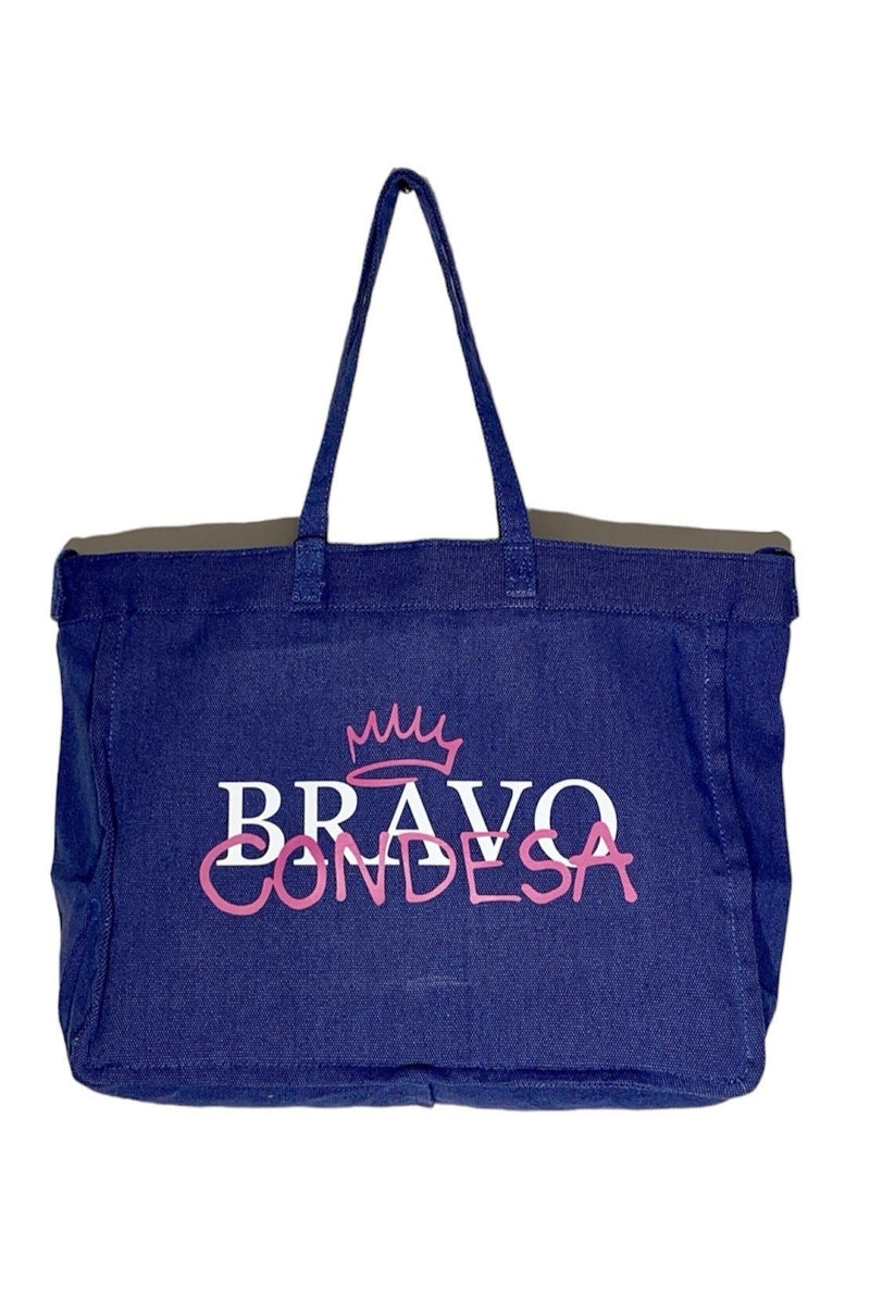 Bolso tote BRAVOCONDESA azul