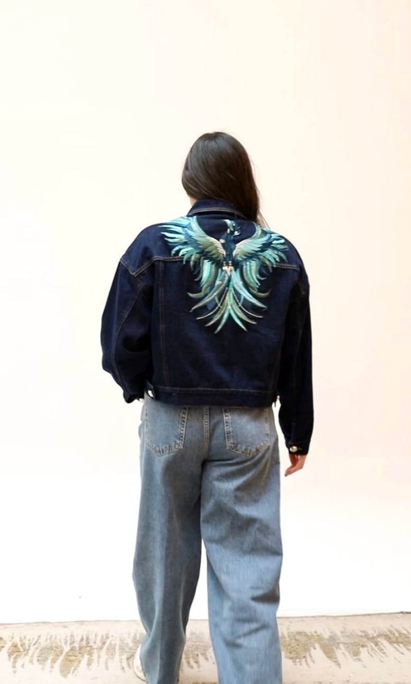 Chaqueta FÉNIX ÍNDIGO denim