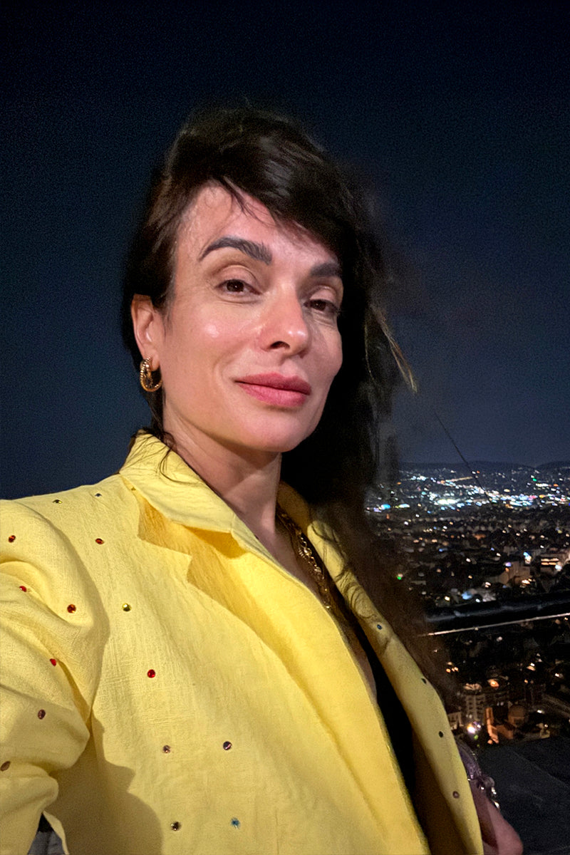 Chaqueta BRILLANTE amarillo