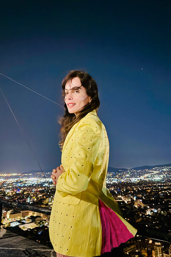 Chaqueta BRILLANTE amarillo
