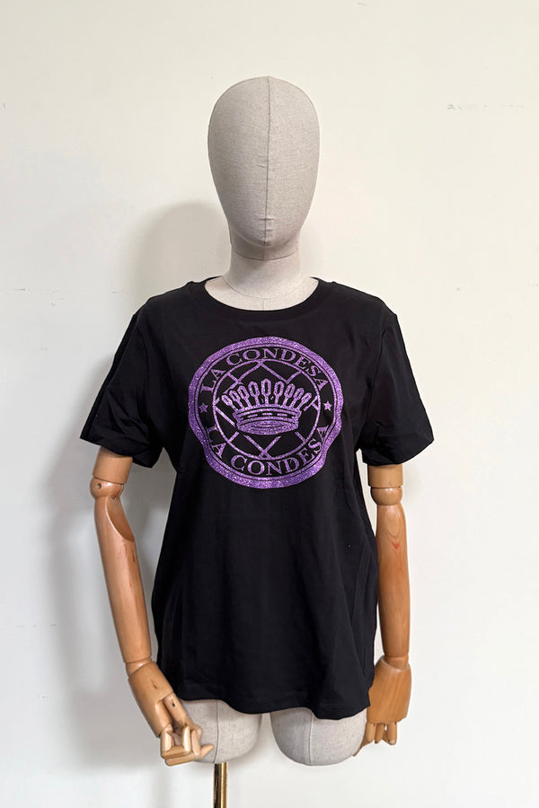 CAMISETA NEGRA SELLO