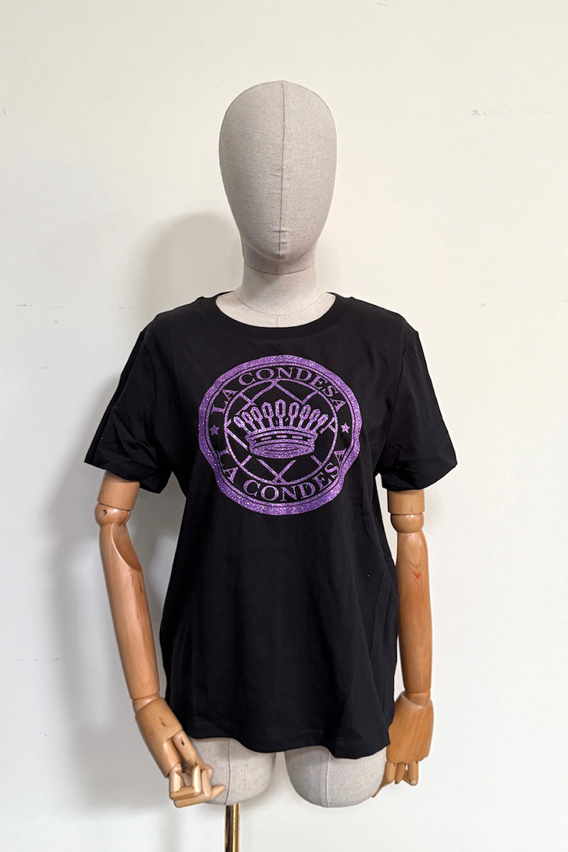 CAMISETA NEGRA SELLO