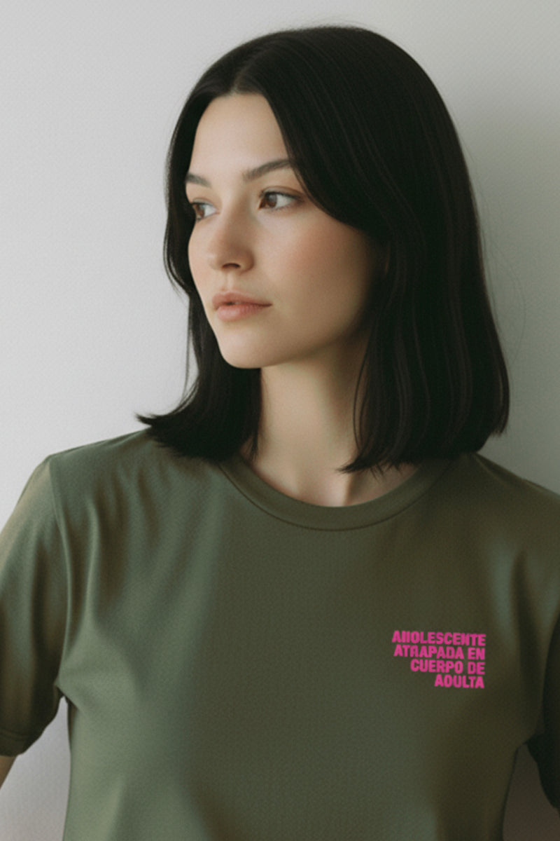 CAMISETA VERDE TIGRE