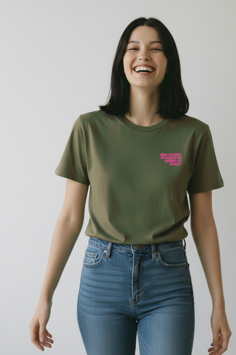 CAMISETA VERDE TIGRE