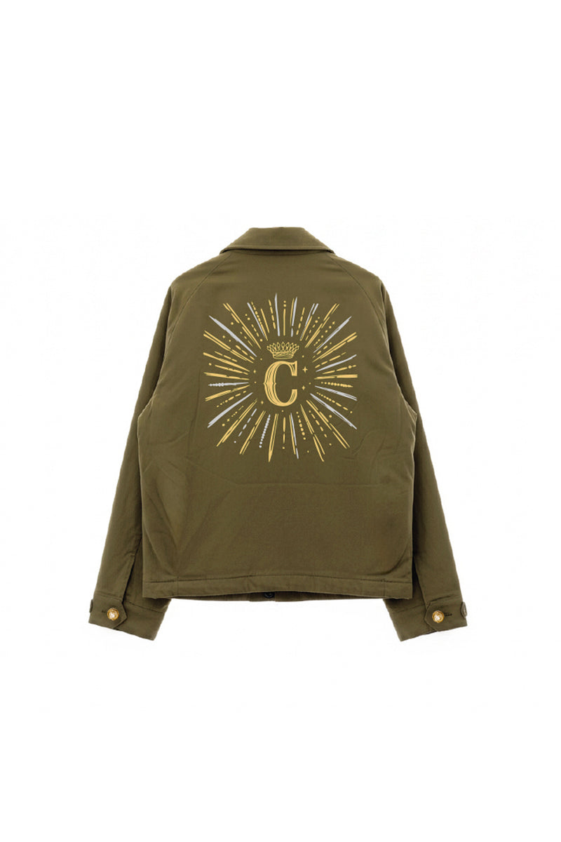 CHAQUETA VERDE STARS