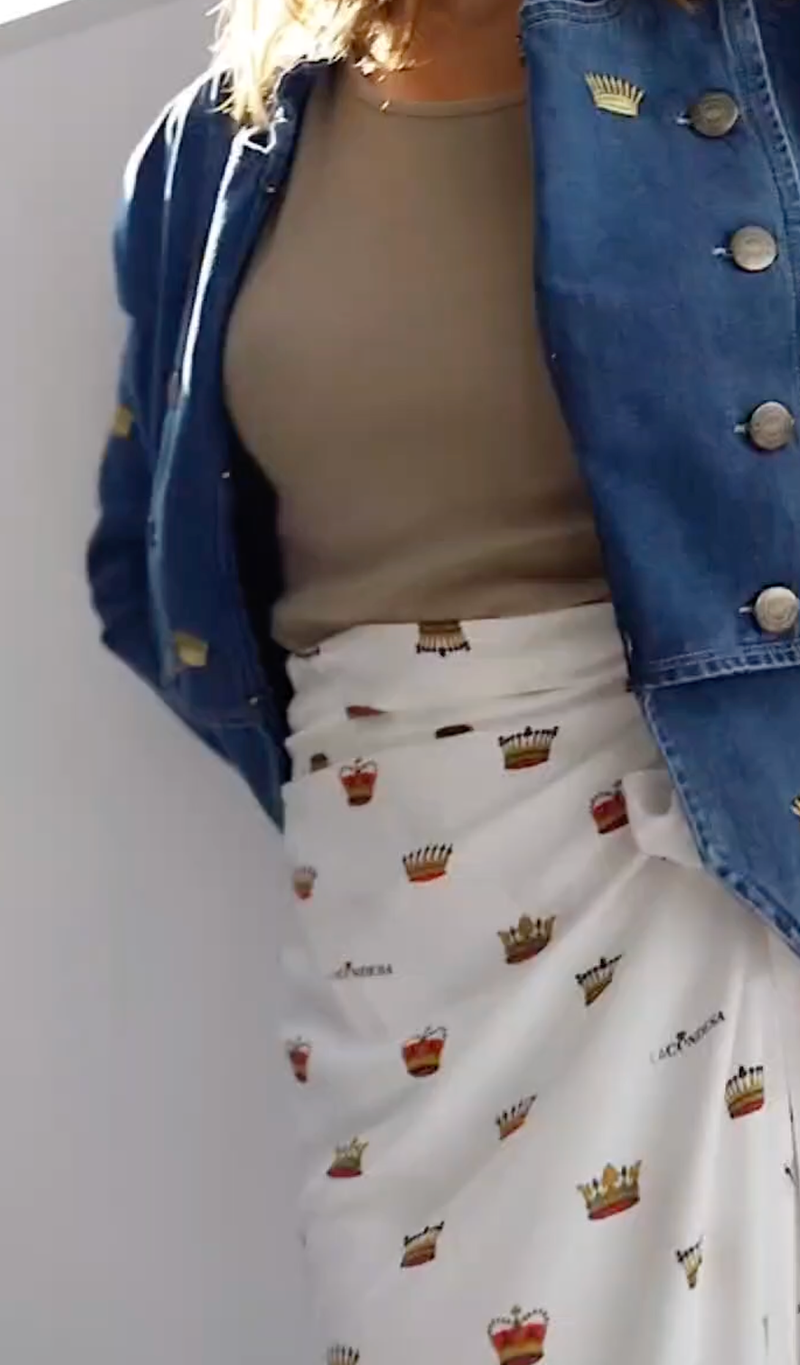 Falda CORONAS