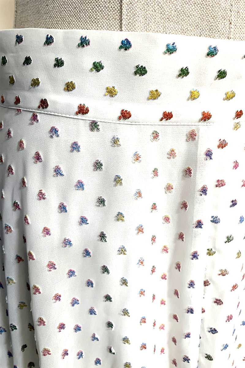 FALDA PLISADA BRILLOS