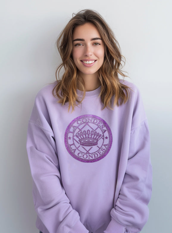 Sudadera LAVANDA GLITTER