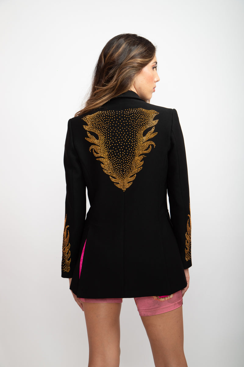 Chaqueta LLAMARADAS oro