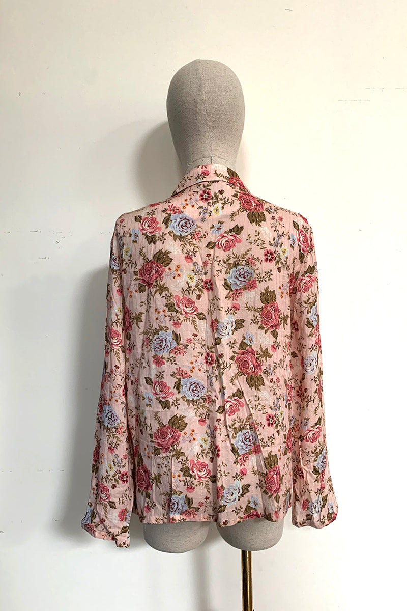 CAMISEA PIJAMA FLORES