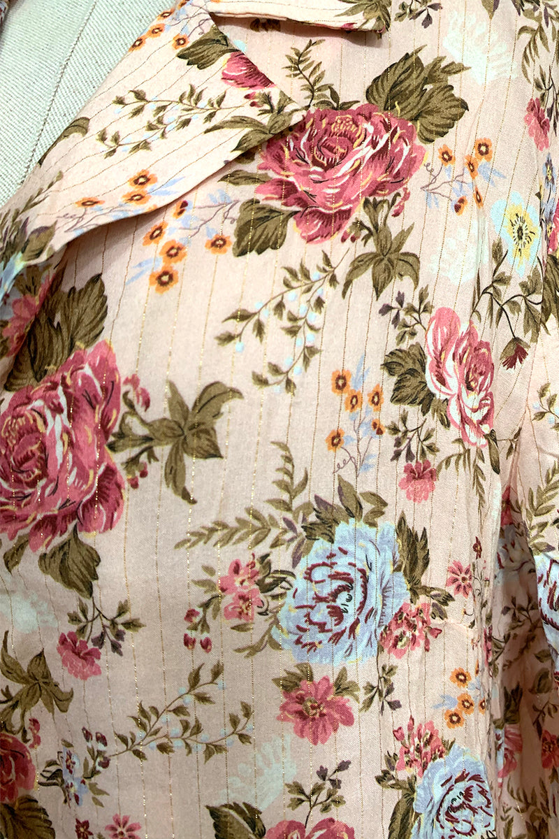 CAMISEA PIJAMA FLORES