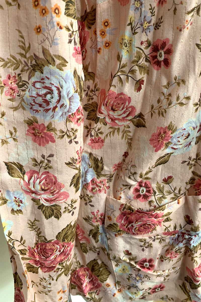 CAMISEA PIJAMA FLORES