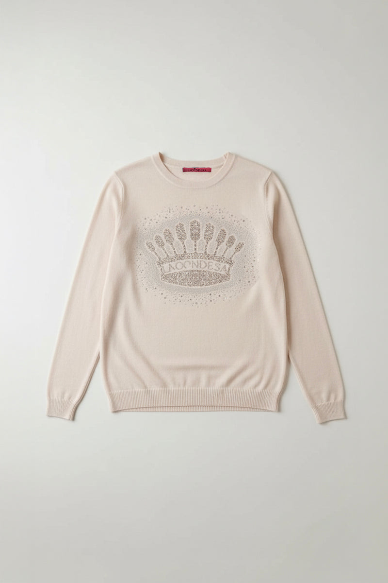 Jersey CROWN beige