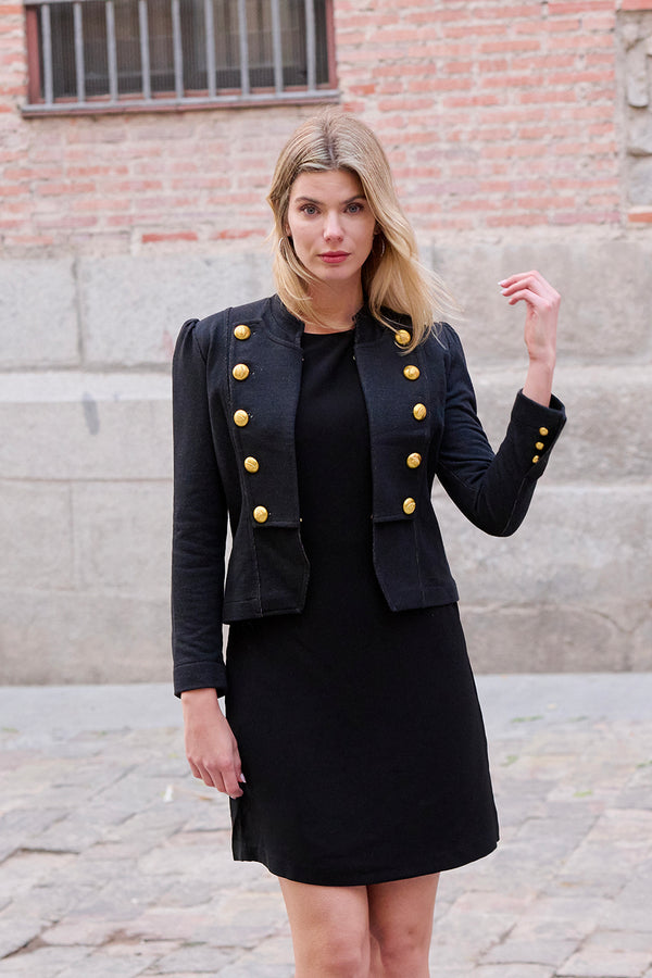 Chaqueta PRENDIDA negra