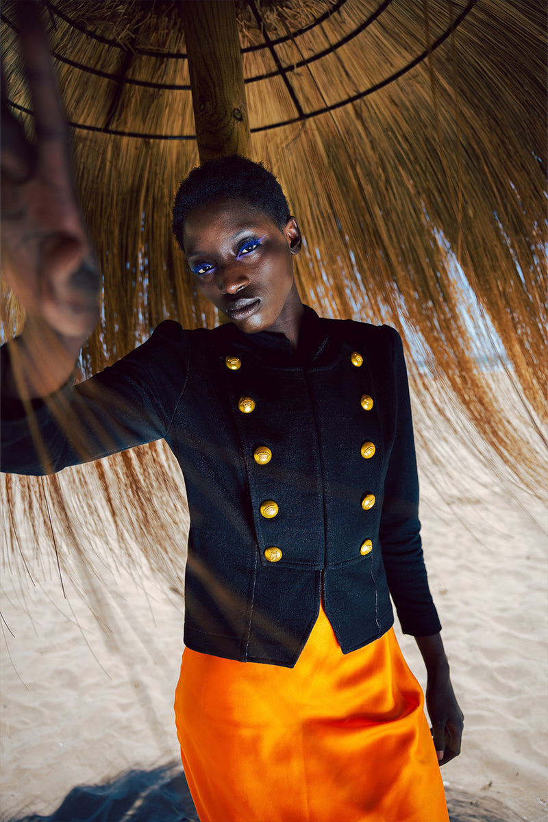 Chaqueta PRENDIDA negra