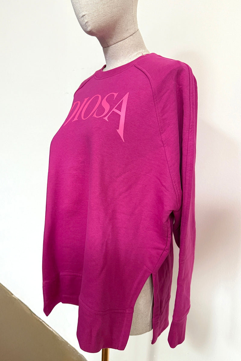 SUDADERA DIOSA FRAMBUESA