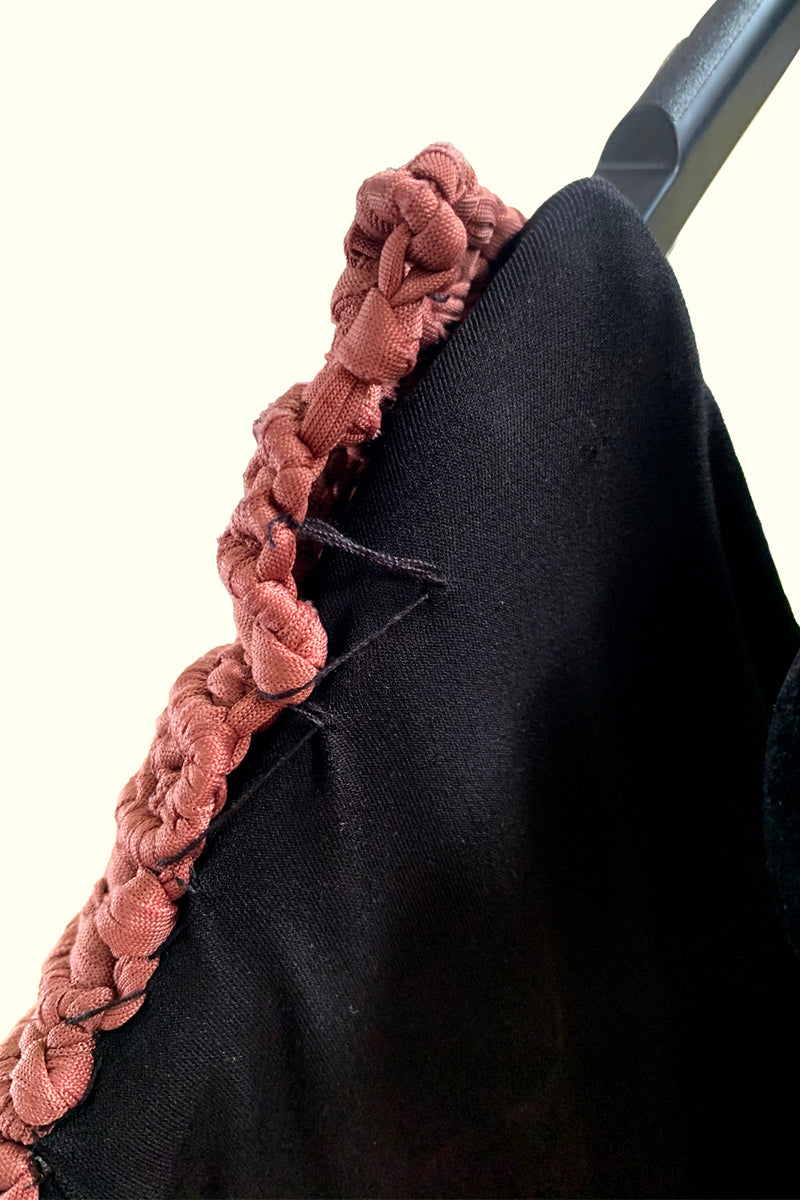 VESTIDO ASIMÉTRICO FLECOS