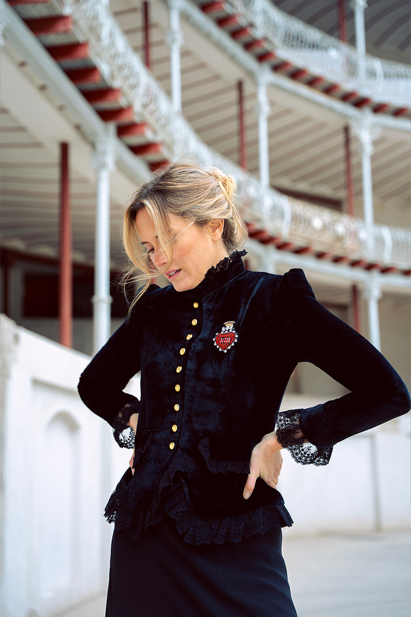 CHAQUETA DUELO SOMBRA