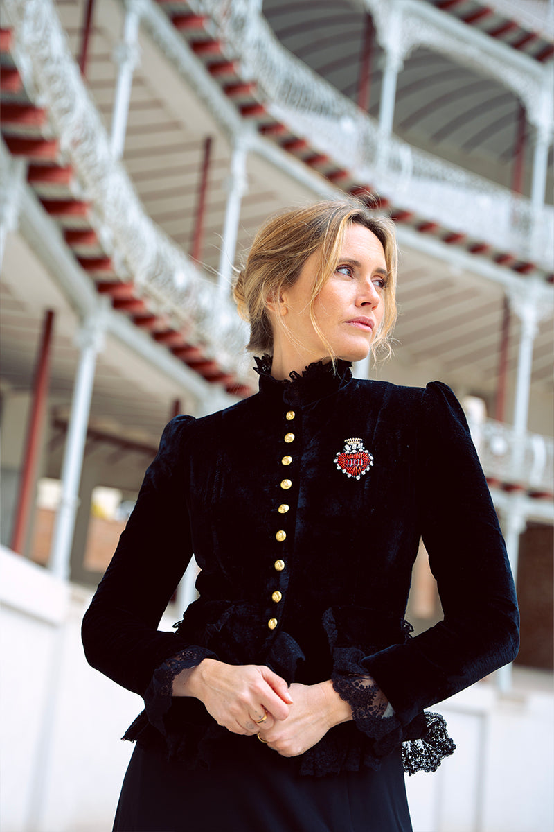 CHAQUETA DUELO SOMBRA