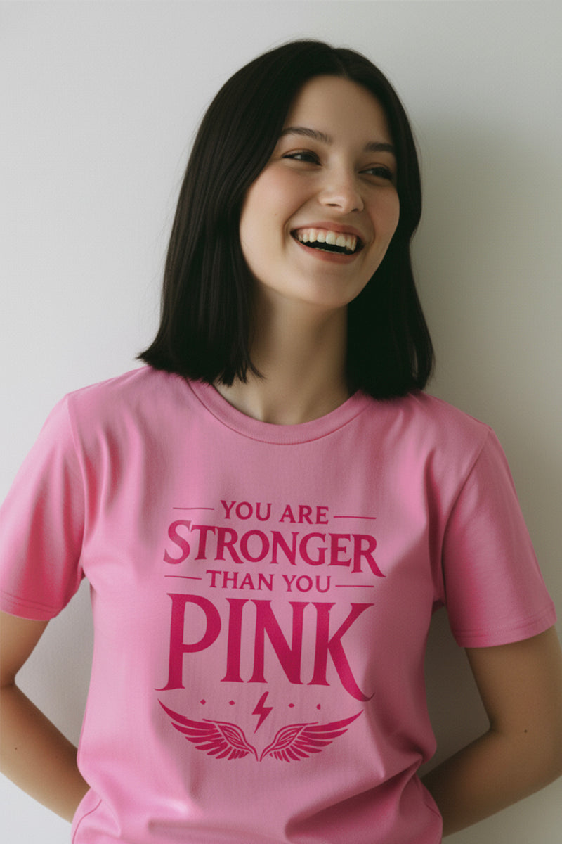 CAMISETA STRONGER PINK