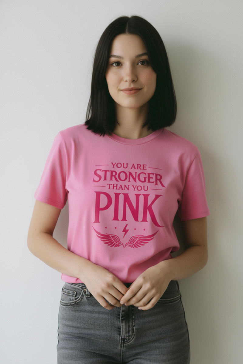 CAMISETA STRONGER PINK