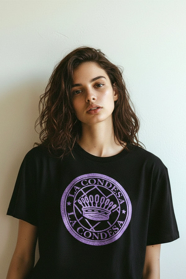 CAMISETA NEGRA SELLO