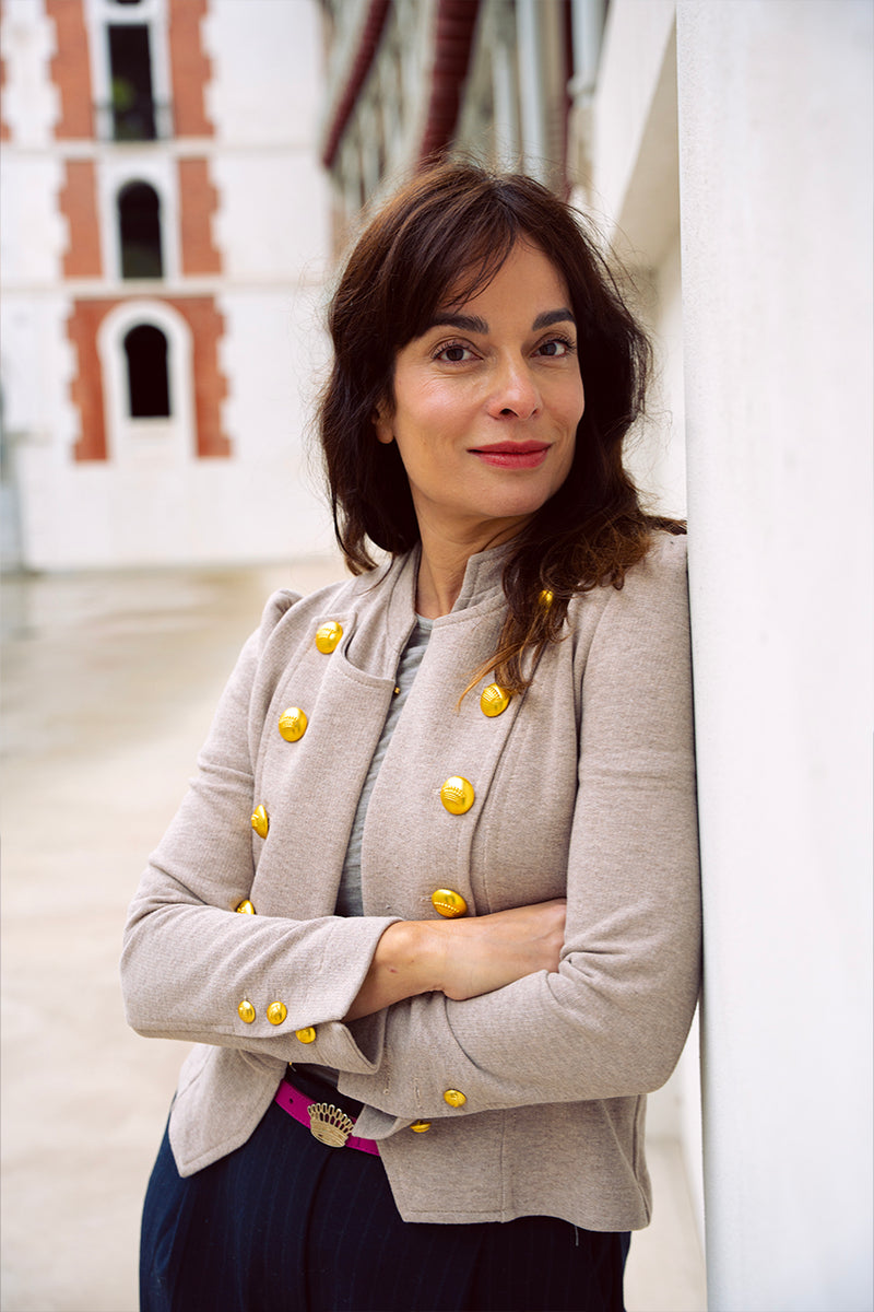 Chaqueta PRENDIDA beige