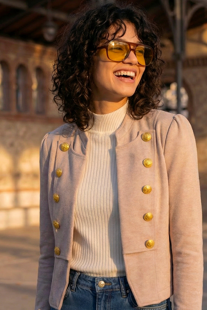 Chaqueta PRENDIDA beige