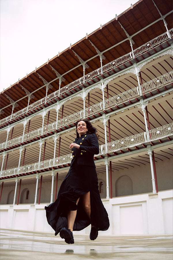 Chaqueta PRENDIDA negra