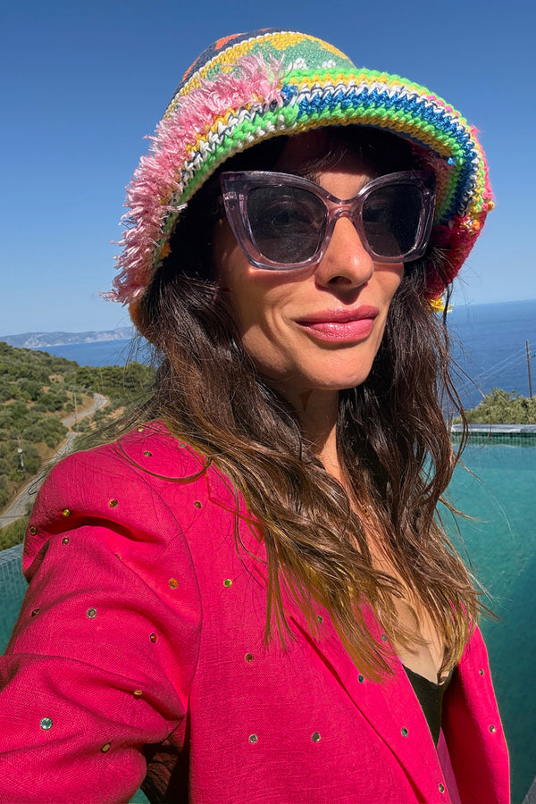 Chaqueta BRILLANTE fucsia