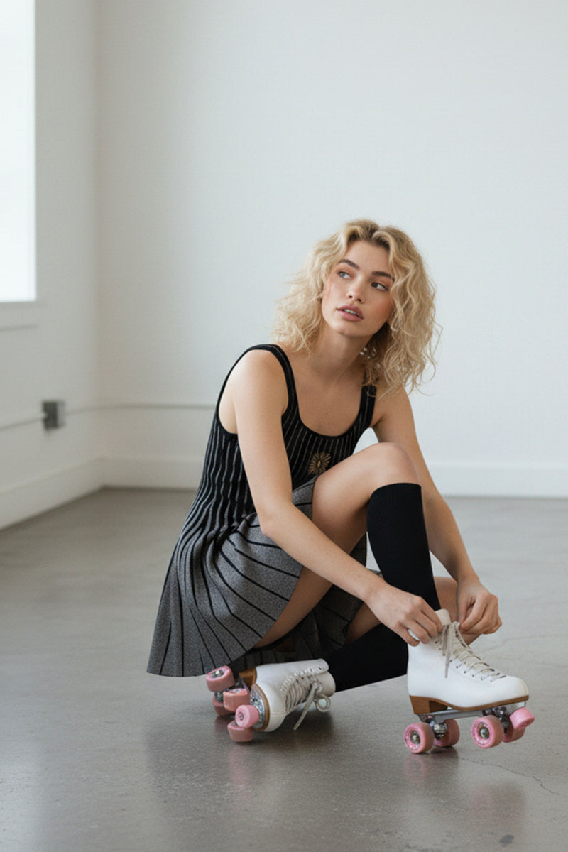 VESTIDO SKATER STARS